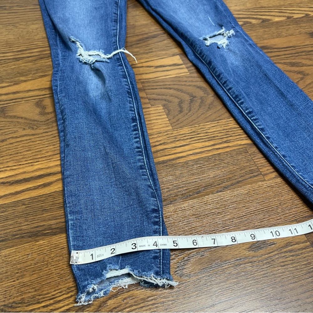 GAP Distressed Universal Legging/Jegging size 8/29 LONG - Picture 2 of 12